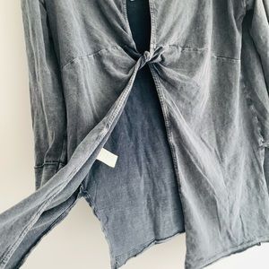 We the free NWT backless yoga long sleeve top.